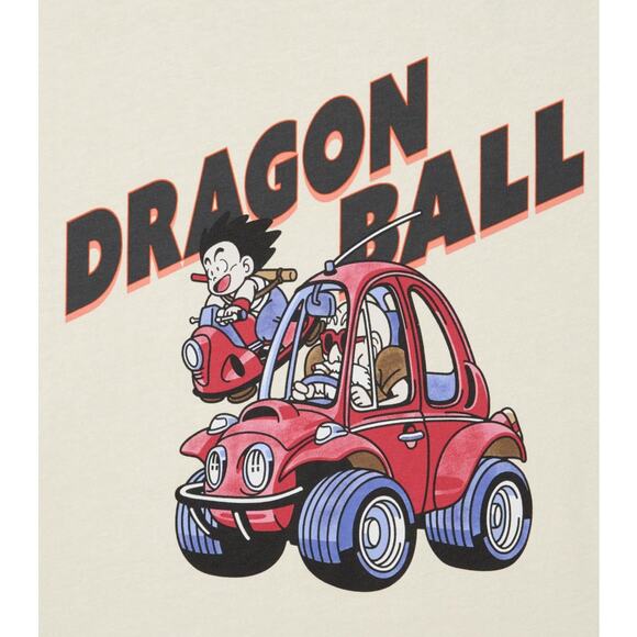 Uniqlo x Dragon Ball DAIMA UT Goku Master Roshi Graphic T-Shirt in Natural - Picture 2 of 9